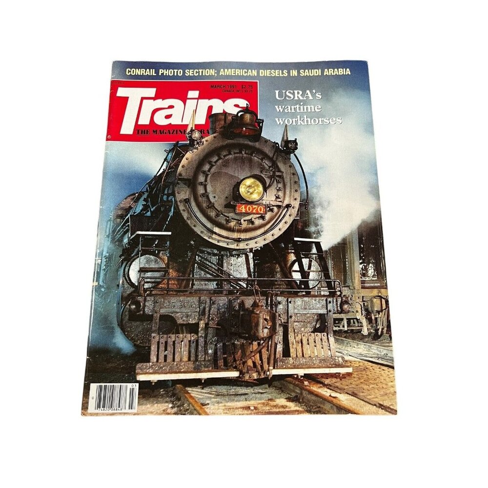 Trains The Magazine Of Railroading (March 1991) USRA’s Wartime Workhorses‎